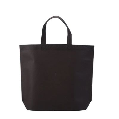 Fabricants de sacs à main en noir non tissé réutilisable