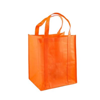 Logo personnalisé imprimé sac à dos en tissu non tissé pour l'épicerie et la promotion