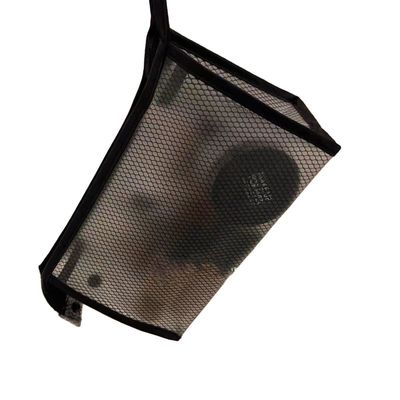 Porté à la main, imperméable à l'eau, mailles de nylon transparentes, logo personnalisé