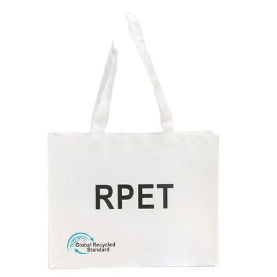 Vente de tissus RPET sac à dos avec impression de logo personnalisé et matériau écologique
