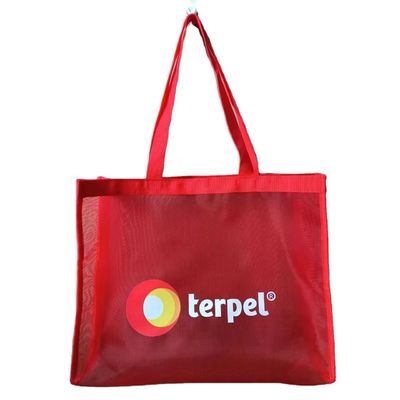 Sac de shopping à large capacité avec logo personnalisé et personnalisé