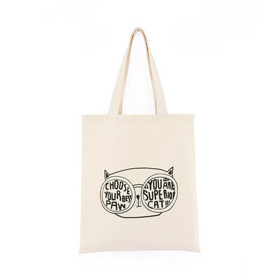 Sacs à main en toile de mode avec logo personnalisé sac de magasinage pour la vie scolaire quotidienne