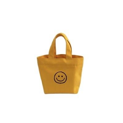 Mini sac de shopping en toile de coton réutilisable et élégant
