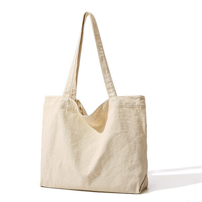 Design personnalisé Sac de magasinage en toile de coton biologique écologique avec logo personnalisé