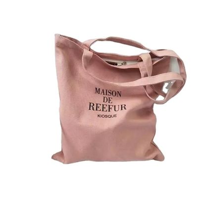 La vie quotidienne de l'école Coffret à main en coton organique moyen pour achats réutilisables