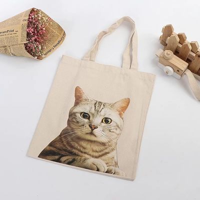 Sac à dos en toile réutilisable pour achats et voyages écologiques