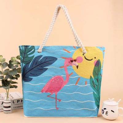 Large sac à main réutilisable à la plage avec le dernier style à la mode