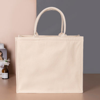 Sac à main en coton en toile laminé étanche pour les besoins d'achat