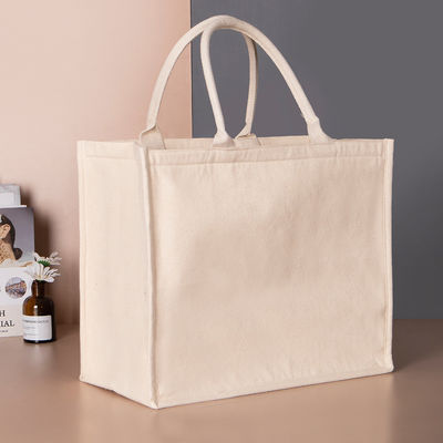 Sac à main en coton en toile laminé étanche pour les besoins d'achat
