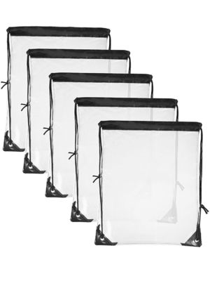 Sacs à dos en PVC transparent et imperméable sur mesure