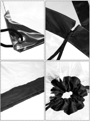 Sacs à dos en PVC transparent et imperméable sur mesure