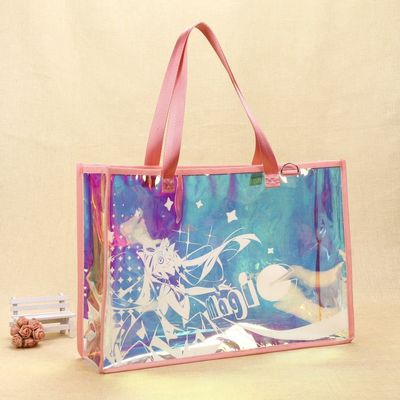 Sac à main en PVC pour taille moyenne en couleur personnalisée et design personnalisé