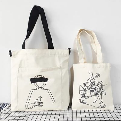 Sacs à dos en toile personnalisés et écologiques pour la vie scolaire quotidienne des femmes