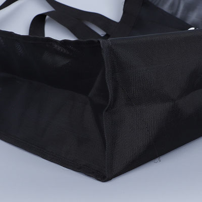 Design personnalisé Reutilisable Nylon Mesh Plage sac de shopping avec logo personnalisé