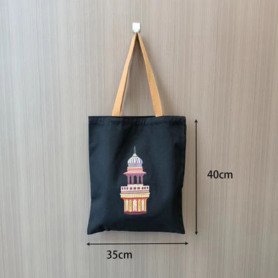 Sac à dos en toile personnalisé Acceptable OEM/ODM Couleur solide Modèle de lettre personnalisable Type
