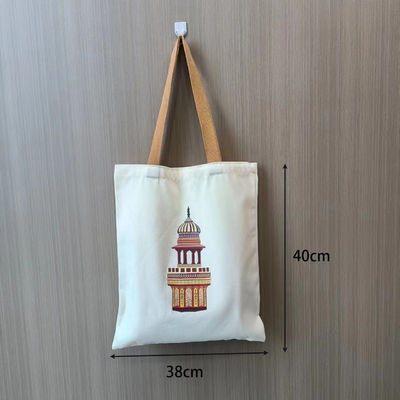 Sac à dos en toile personnalisé Acceptable OEM/ODM Couleur solide Modèle de lettre personnalisable Type