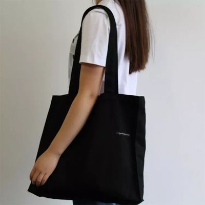Acceptable OEM/ODM personnalisé lettre modèle toile de tissu sac à main pour l'épicerie