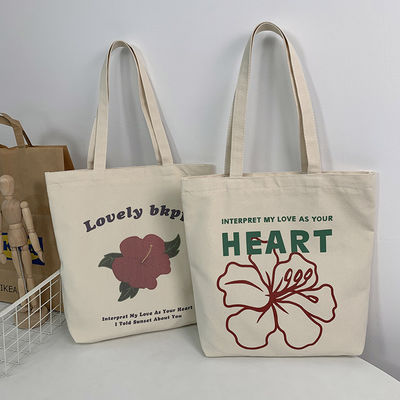 Portraits de lettres pour femmes sacs de magasinage en toile sacs à main pour le recyclage et écologique