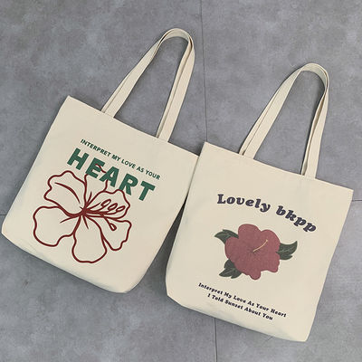 Portraits de lettres pour femmes sacs de magasinage en toile sacs à main pour le recyclage et écologique