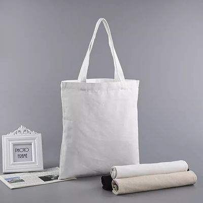 Sac de magasinage en toile de coton réutilisable de taille moyenne sur mesure et sur mesure pour le magasinage