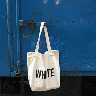 Cadeaux Logo imprimé sur mesure Sacs en toile de coton pour sacs de shopping réutilisables