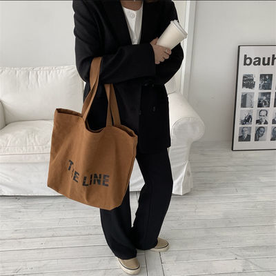 La vie quotidienne de l'école Eco Friendly Custom Canvas Tote Bag avec impression de logo personnalisé