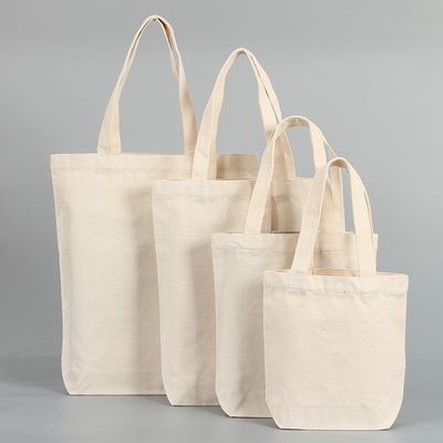 Logo personnalisé Accepté Eco Friendly Heavy Duty Canvas Shopping Tote Bag avec poche