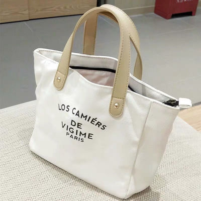 Design personnalisé sac à main en toile avec poignées OEM/ODM Acceptable avec un retour rapide
