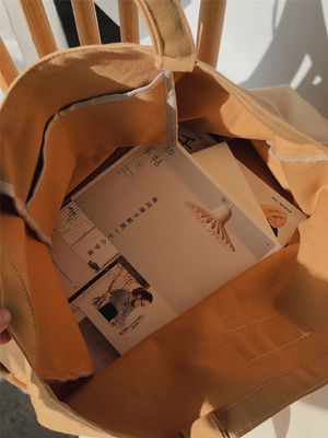 Lettre modèle Eco Friendly Extra Large Logo personnalisé en toile Sac d'épicerie Sac à main surdimensionné