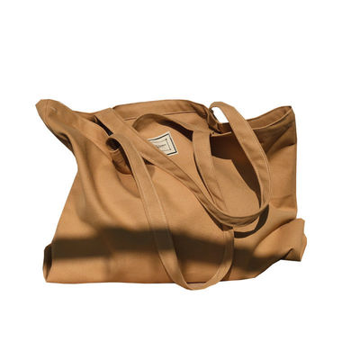 Lettre modèle Eco Friendly Extra Large Logo personnalisé en toile Sac d'épicerie Sac à main surdimensionné