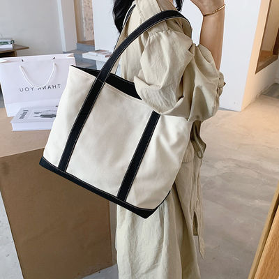 Sac à dos en toile de couleur personnalisé avec logo imprimé et conception personnalisée