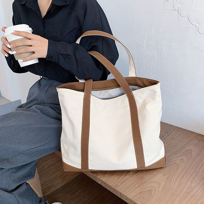 Sac à dos en toile de couleur personnalisé avec logo imprimé et conception personnalisée