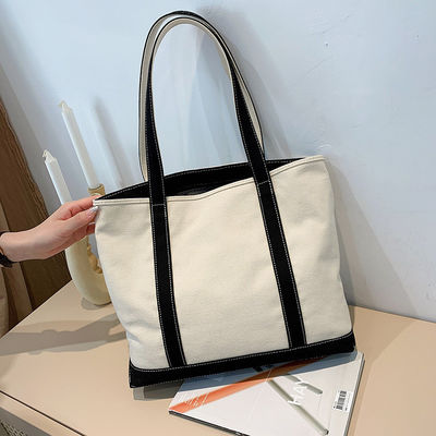 Sac à dos en toile de couleur personnalisé avec logo imprimé et conception personnalisée