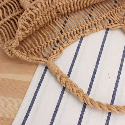 Couleur personnalisée L'été 2022 Sacs à main de paille pour femmes à la main creux sac à main de plage tissé