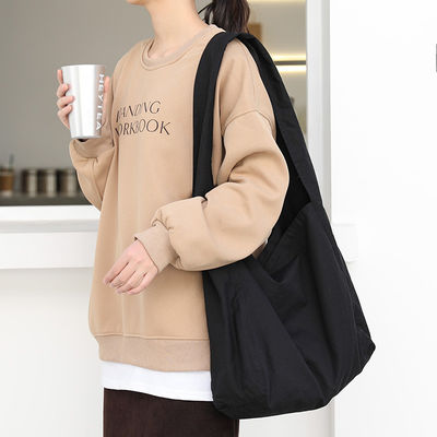 Sac de plage de mode extérieure sur mesure avec imprimé de lettres et matériau en coton