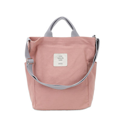 Couleur personnalisée taille moyenne fille toile poitrine corps croisé sac de messager