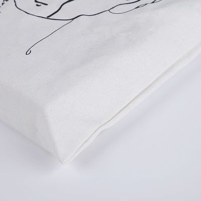 La dernière lettre de style à la mode imprimé sac de coton pour le design personnalisé