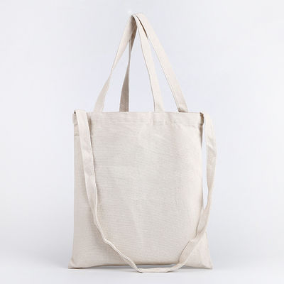 Coloris personnalisés en toile de coton blanche réutilisable sac à main pour la vie scolaire