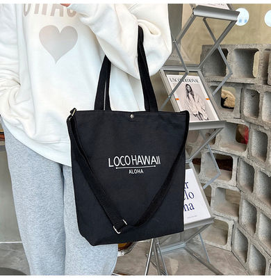 Derniers modèles de sacs à dos en toile pour femmes avec poignée et motif de lettre