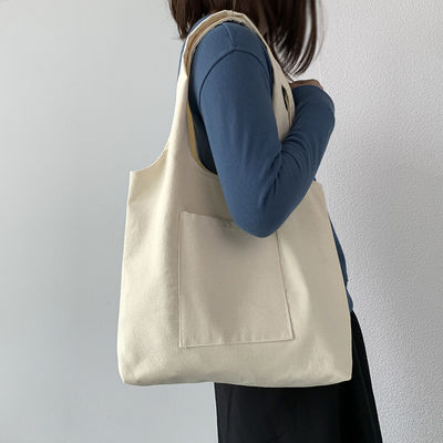 Logo personnalisé Sac de magasinage en toile Sac à main en coton biologique et le dernier style à la mode
