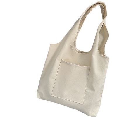 Logo personnalisé Sac de magasinage en toile Sac à main en coton biologique et le dernier style à la mode