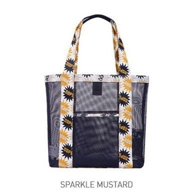 Sacs à main de voyage de mode sac à épaule en maille transparente sac de plage transparent pour le bénéfice