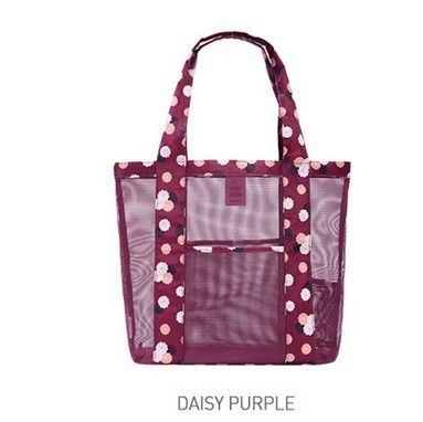 Sacs à main de voyage de mode sac à épaule en maille transparente sac de plage transparent pour le bénéfice