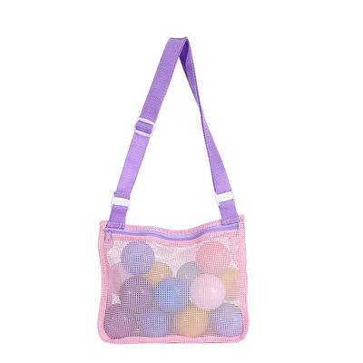 Sac de plage en blanc sublimé idéal pour les jouets pour enfants et la collection de coquillages sur la plage