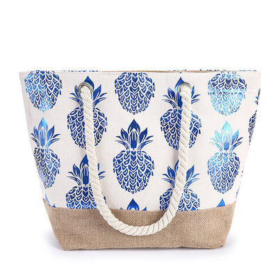 Sacs de plage Dames Tote décontracté pour femmes Mode Impression de fleurs Été Grande capacité