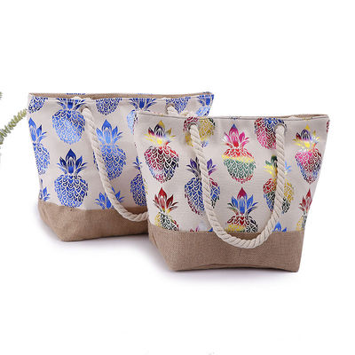 Sacs de plage Dames Tote décontracté pour femmes Mode Impression de fleurs Été Grande capacité