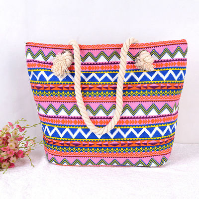 Le dernier style de mode 2022 Sac à plage imprimé par sublimation pour femmes Aucune décoration