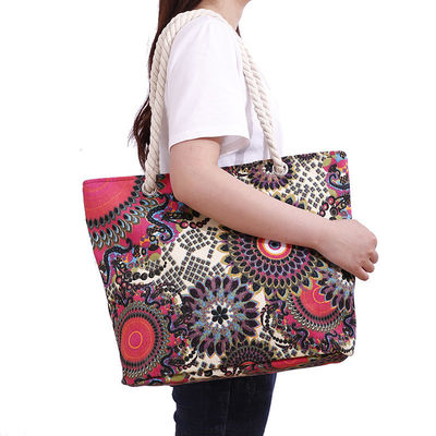 Sac à dos en coton sur toile pour les besoins quotidiens et plus encore