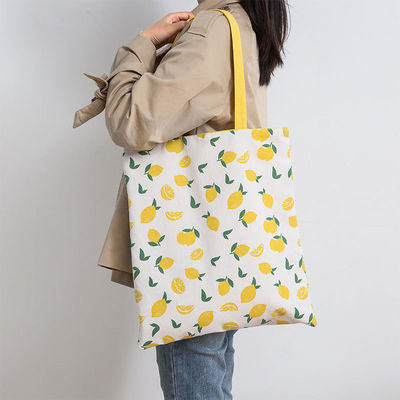 Logo personnalisé Sac à dos pliable en coton pour acheter de l'épicerie