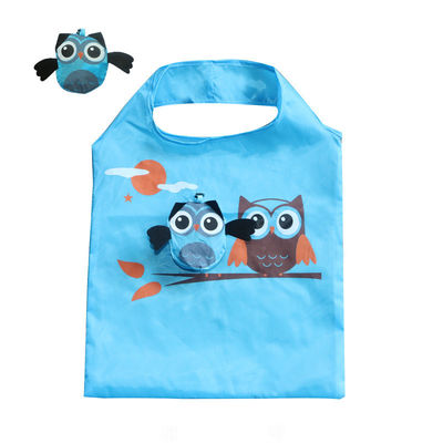 Sac à main en RPET pour animaux mignons pour faire du shopping, faire de la randonnée, envoyer une lettre de voyage, imprimer un sac en coton